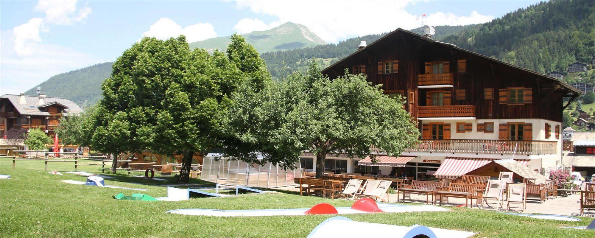 Hotel L'Aubergade Morzine Bagian luar foto
