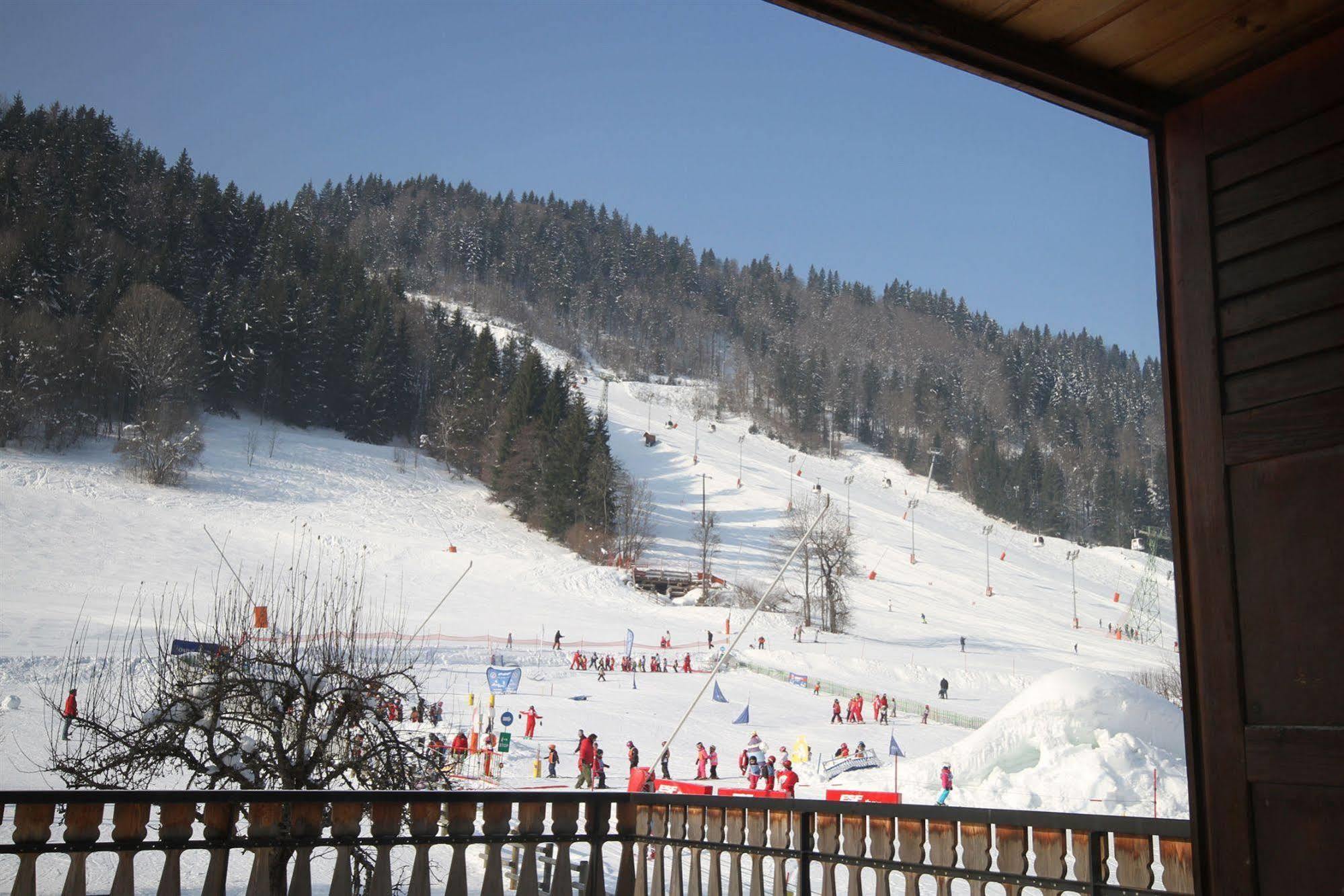 Hotel L'Aubergade Morzine Bagian luar foto