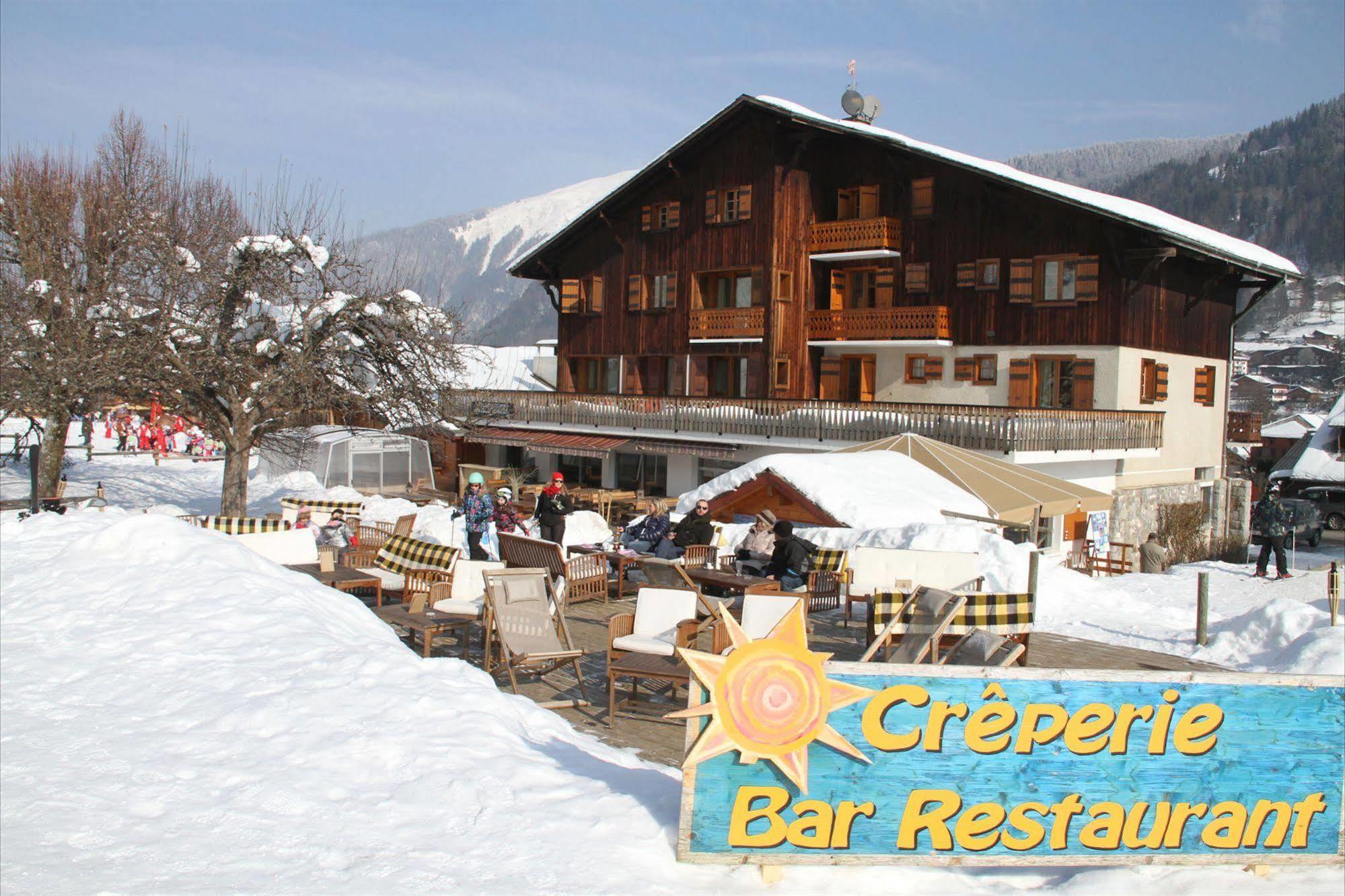 Hotel L'Aubergade Morzine Bagian luar foto