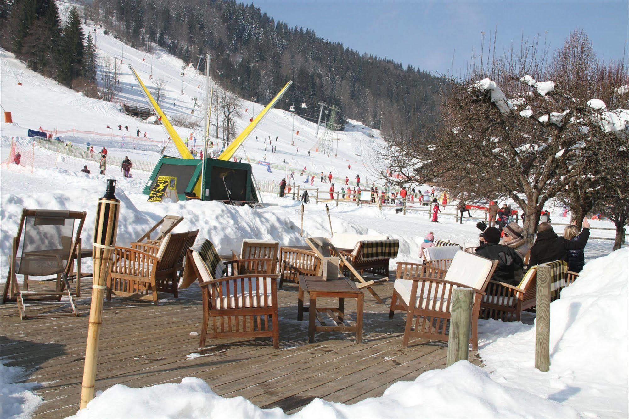 Hotel L'Aubergade Morzine Bagian luar foto
